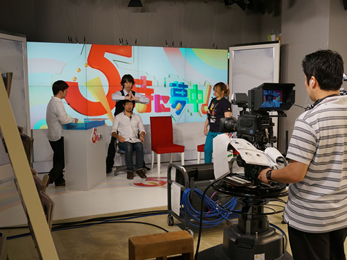 2013年6月25日（火）代表の西川聡がTOKYO MXテレビ「５時に夢中！」に出演いたしました1